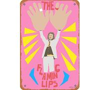 The flaming lips - big hands Poster Retro Metal Tin Vintage Sign 12 X 8 Inch Home Bar Man Cave Wall Decor