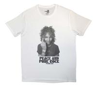The Flaming Lips Peace & Punk T-Shirt in White | Size: Small The Flaming Lips White S