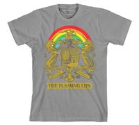 The Flaming Lips Virtuous Industrious T-Shirt in Grey | Size: Medium The Flaming Lips Grey M