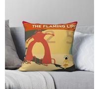The Flaming Lips Yoshimi Battles The Pink Robots Pillowcase Polyester Linen Velvet Pattern Zip Throw Pillow Case Seater Cover
