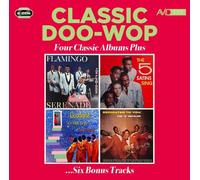 The Flamingos - Classic Doo Wop - Four Classic Albums Plus (Flamingo Serenade / The Five Satins Sing / Goodnite, Its Time To Go / Dedicated To You)