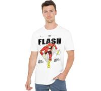 The Flash Fastest Man Alive Unisex T Shirt, White, 4XL