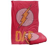 The Flash Flash Dad Silky Touch Super Soft Throw Blanket 91 x 147 Cm