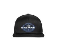 The Flash I'm Batman Blue Logo Snapback Cap