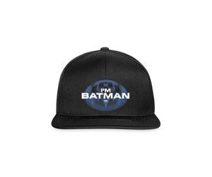 The Flash I'm Batman Blue Logo Snapback Cap