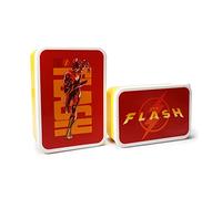 The Flash Lunch Box - Set of 2 - DC Comics - Snack Boxes - Reusable Food Containers - BPA Free Plastic