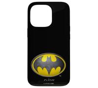 The Flash Movie Batman Logo Black and Yellow Case for iPhone 13 Pro