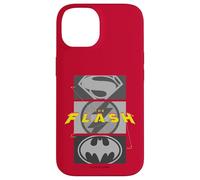 The Flash Movie Batman Supergirl Trio of Symbols Case for iPhone 14