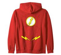 The Flash New Uniform Halloween Costume Zip Hoodie