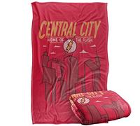 The Flash The Central City Silky Touch Super Soft Throw Blanket 91 x 147 Cm