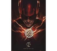 Grupo Erik DC Comics The Flash - Flash Poster - 36 x 24 inches / 91.5 x 61 cm - Shipped Rolled Up - Cool Posters - Art Poster - Posters & Prints - Wall Posters