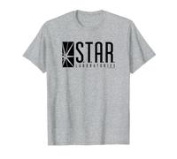 The Flash TV Series S.T.A.R. Labs Black Grey T-Shirt