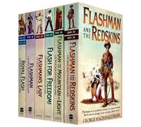 The Flashman Papers Series 6 Books Collection Set By George MacDonald Fraser (Royal Flash, Flashman, Flashman's Lady, Flash for Freedom!, Flashman and the Mountain of Light & Redskins)