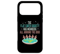 The Flat Earth Society has Members - Flat Earther Flat Earth Case for iPhone 17 Pro Max