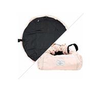 The Flat Lay Co. Women's Full-Size Drawstring Makeup Bag One Size Pink
