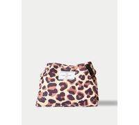 The Flat Lay Co. Drawstring Flat Lay Makeup Bag Soft Brown Mix