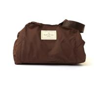 The Flat Lay Co Drawstring Makeup Bag & Brush Holder Bundle, Espresso