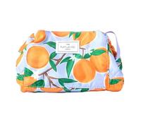 The Flat Lay Co Drawstring Makeup Bag, Mediterranean Oranges