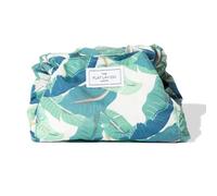 The Flat Lay Co Drawstring Makeup Bag, Tropical Leaves