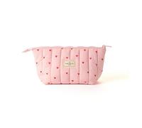 The Flat Lay Co Essential Makeup Pouch Sweet Pink Hearts