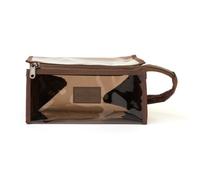 The Flat Lay Co Jelly Makeup Box Bag, Espresso