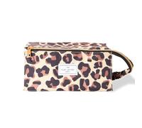 The Flat Lay Co Makeup Box Bag, Brown Leopard