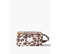 The Flat Lay Co. Makeup Box Bag In Leopard Print