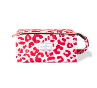 The Flat Lay Co Makeup Box Bag, Pink Leopard