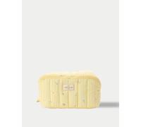 The Flat Lay Co. Marshmallow Makeup Box Bag Yellow