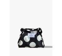 The Flat Lay Co. Open Flat Makeup Bag In Double Spots