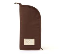 The Flat Lay Co Standing Makeup Brush Case, Espresso