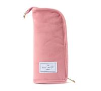 The Flat Lay Co Standing Makeup Brush Case, Pink Velvet