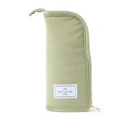 The Flat Lay Co Standing Makeup Brush Case, Sage Green Velvet