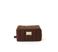 The Flat Lay Co Women's Marshmallow Makeup Box Bag - Espresso The Flat Lay Co Multicolor