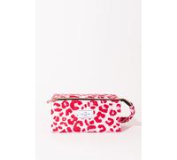 Pink Leopard Open Flat Makeup Box Bag The Flat Lay Co Multi One Size