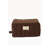 The Flay Lay Co. Marshmallow Flat Lay Makeup Box Bag - Espresso