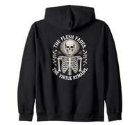 The Flesh Fades Stoic Zip Hoodie