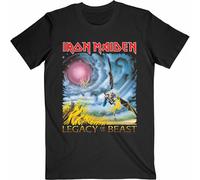 The Flight Of Icarus Back Print T-Shirt Iron Maiden Black M