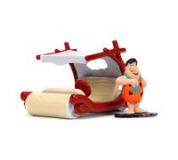 The Flintstones 1:32 Fred Flintstones Flintmobile Diecast Car and Figure