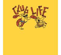 The Flintstones Club Life Men's T-Shirt - Yellow - L - Yellow