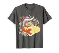 The Flintstones Coming Through T-Shirt, Men, Asphalt Grey, 5X-Large