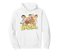 The Flintstones Family and Logo Pullover Hoodie