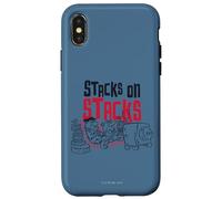 The Flintstones Fred Barney Stacks on Stacks Case for iPhone X/XS