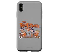 The Flintstones Fred Wilma Betty Barney on Bike Case for iPhone XS Max
