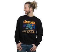 The Flintstones Men's Champions Of Bedrock Bowl Sweatshirt in Black | Size: Small The Flintstones Black S