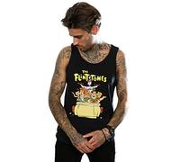 The Flintstones Men's The The Ride Vest Black XX-Large