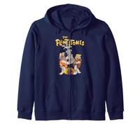 The Flintstones | Official Classic Cartoon Merch | WBUFLN02 Zip Hoodie
