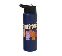 The Flintstones | Official Classic Cartoon Merch | WBUFLN03 Stainless Steel Insulated Water Bottle