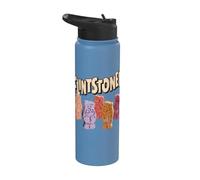 The Flintstones | Official Classic Cartoon Merch | WBUFLN03 Stainless Steel Insulated Water Bottle