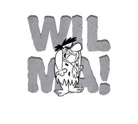The Flintstones WILMA! Men's T-Shirt - White - L